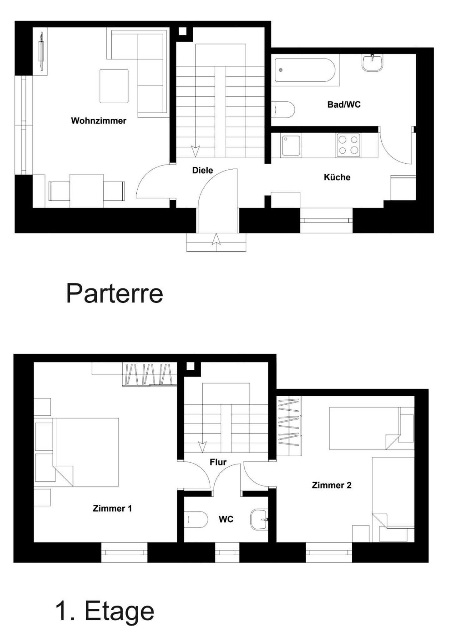 Ferienwohnung Oberhausen Alstaden Exterior foto